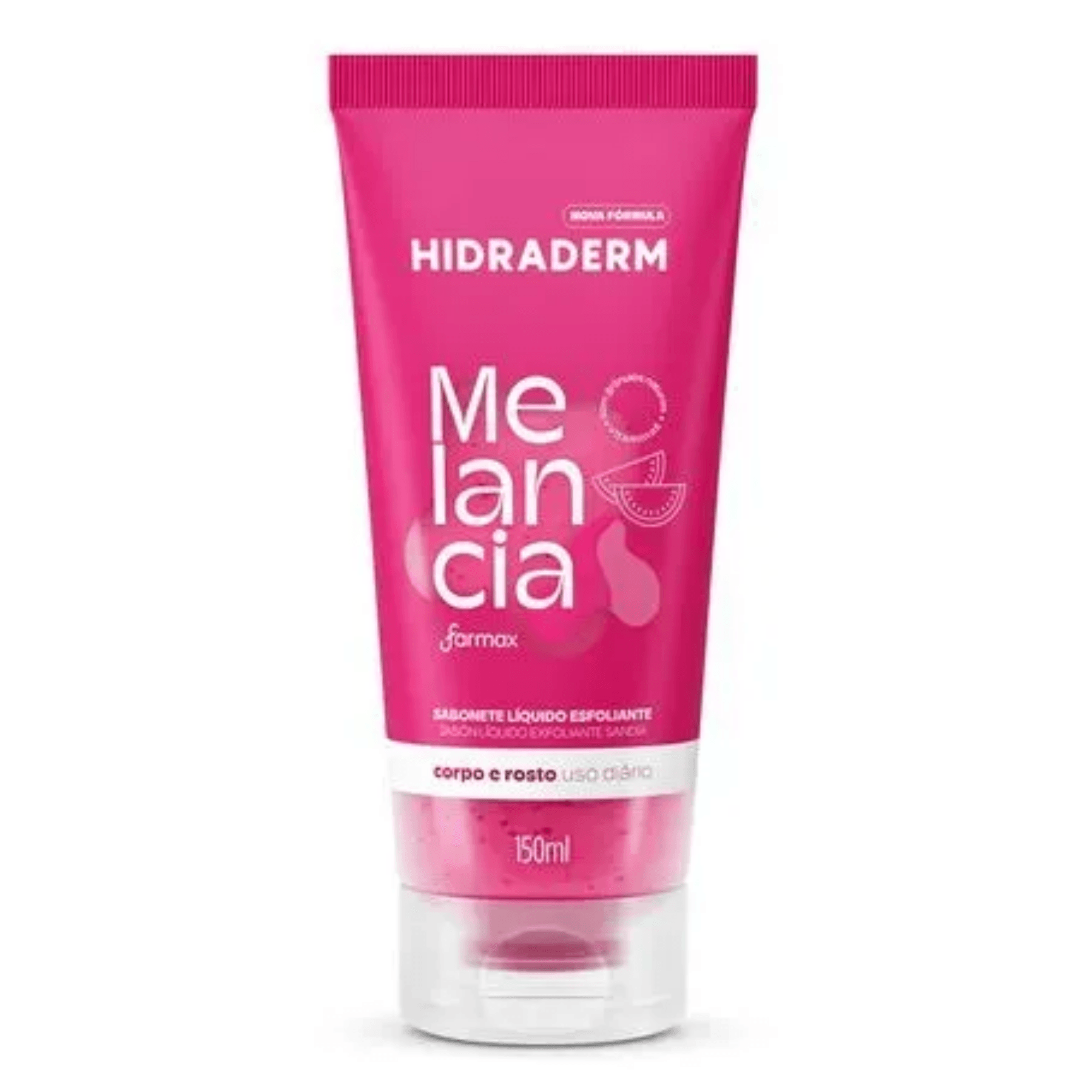 Sabonete Líquido Esfoliante Hidraderm Melancia 150ml
